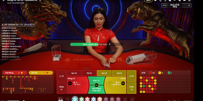 Thuật ngữ thường gặp trong cách chơi Rồng Hổ